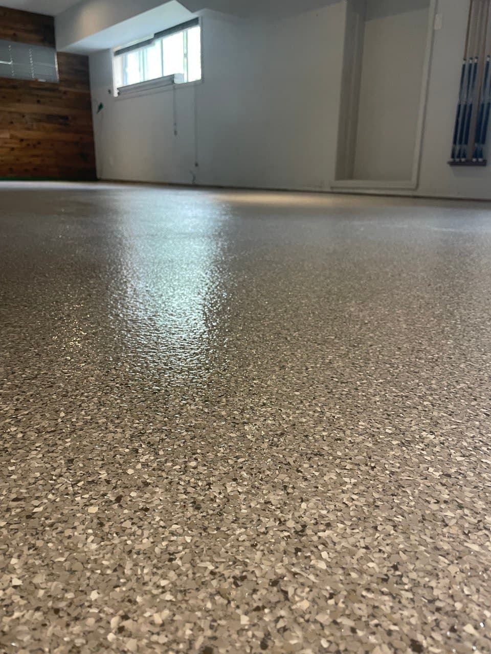 Finition de plancher époxy